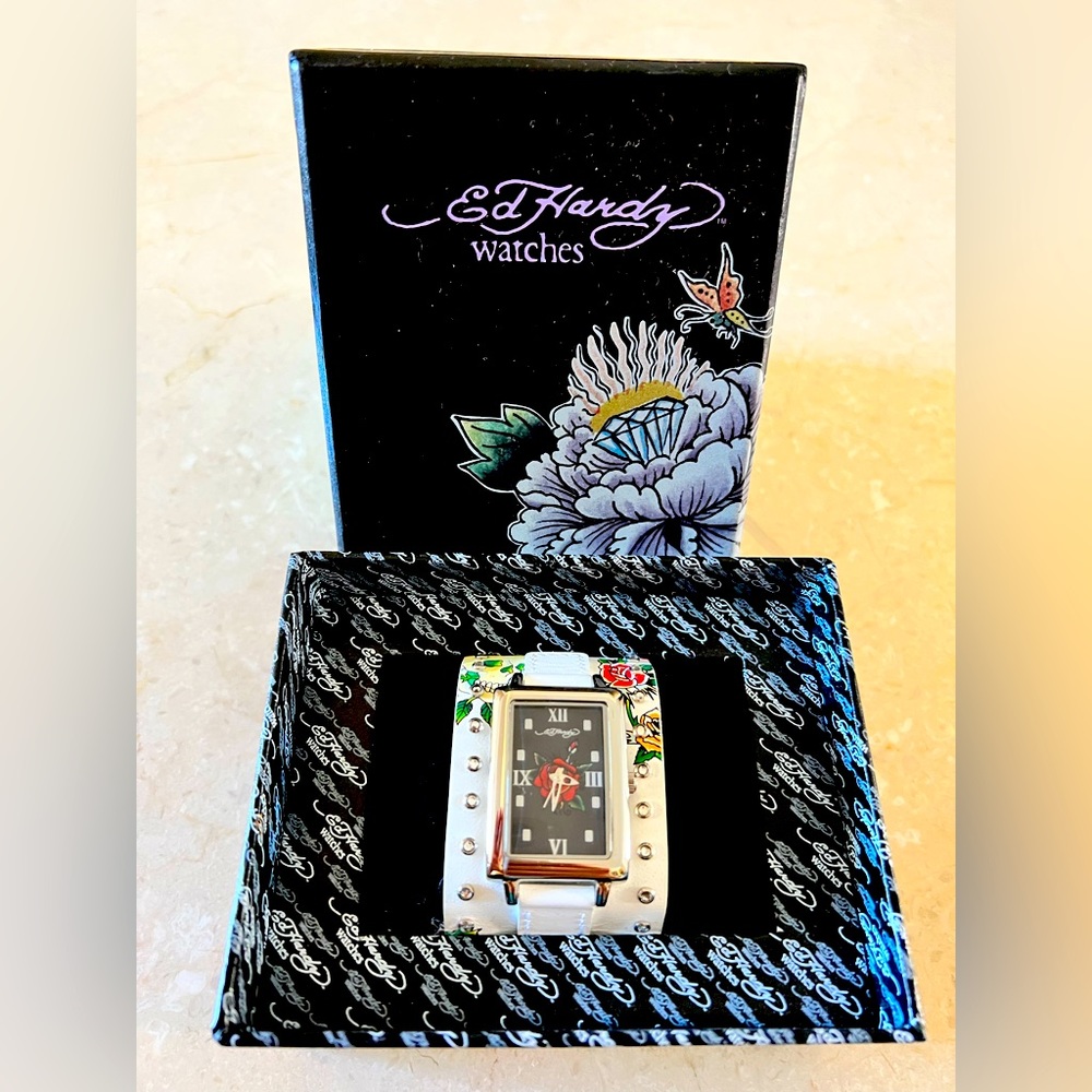 Ed Hardy Women’s Wrist Watch, Brand New